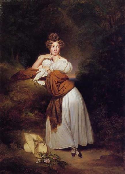 Franz Xaver Winterhalter Sophie Guillemette, Grand Duchess of Baden oil painting image